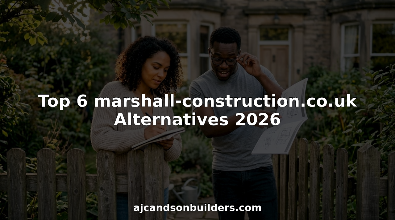 Couple reviewing construction alternatives at kitchen table